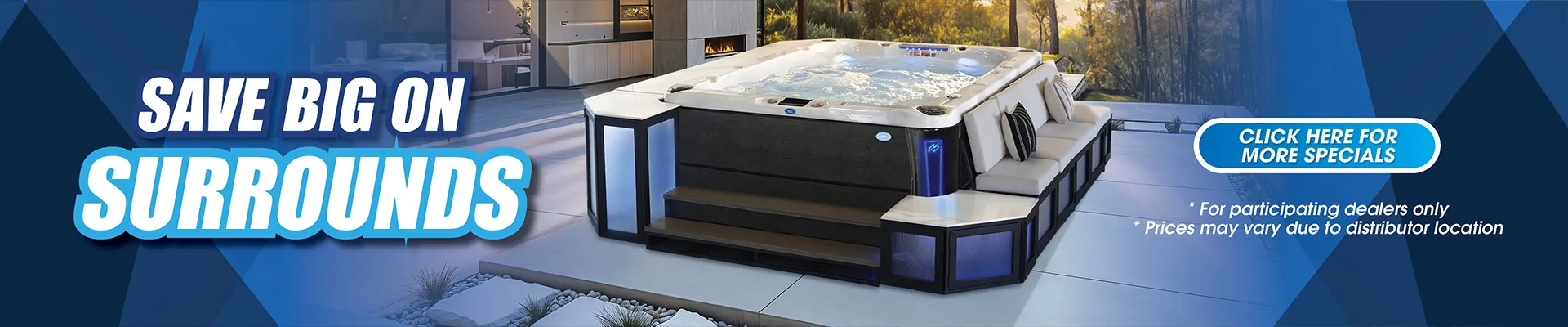 Calspas hot tub being used in a family setting - Quakertown